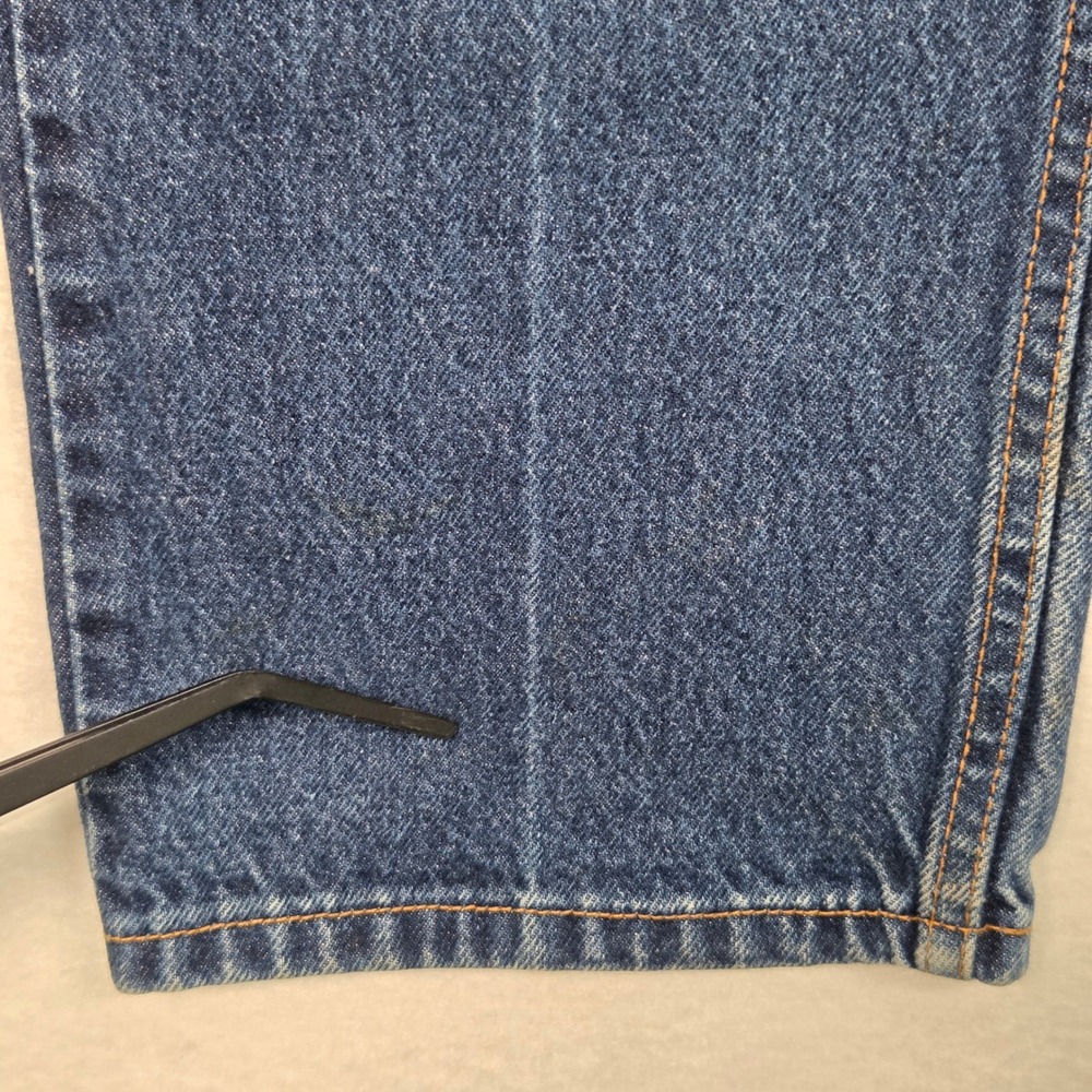 Vtg Y2K Levi's 505 Jeans Mens 36x32 Blue Made in USA Straight Leg Denim 2000 - Picture 11 of 16